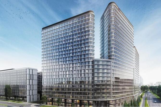 Big City Life Apartments - Bliska Wola Tower A Varsavia Esterno foto